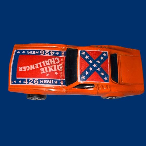 Vintage 1981 Hot Wheels Dixie Challenge Orange Blackwalls, Hong Kong - Picture 3 of 6